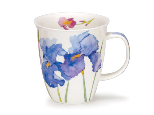 Dunoon Nevis Flora Irises Mug