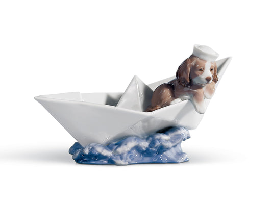 Lladro Little Stowaway