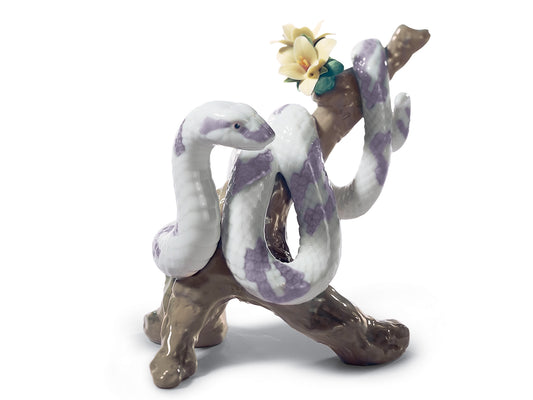 Lladro The Snake - White