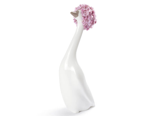 Lladro Goossiping - Pink