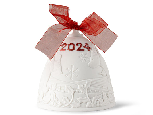 Lladro 2024 Christmas Bell - Re Deco Red