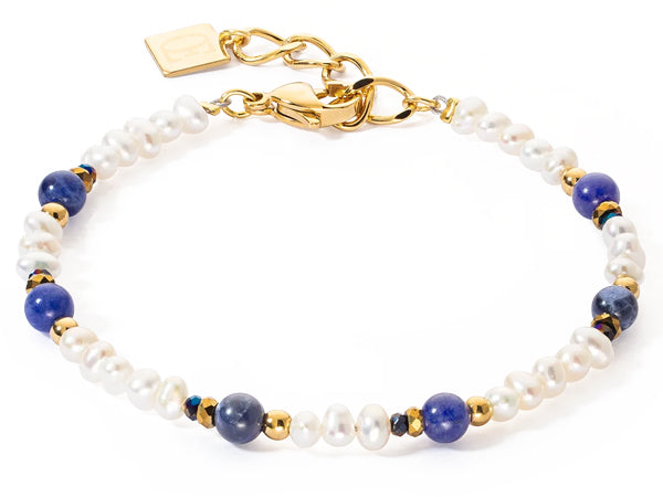 Coeur De Lion Flow Freshwater Pearls & Sodalite Bracelet