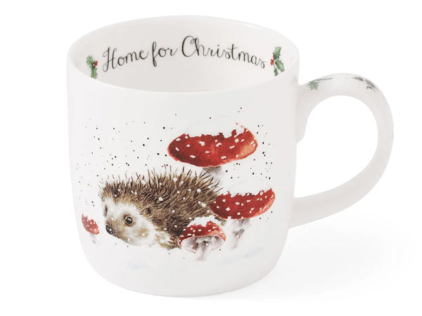 Royal Worcester Wrendale Christmas Collection Mug - Home For Christmas Mug