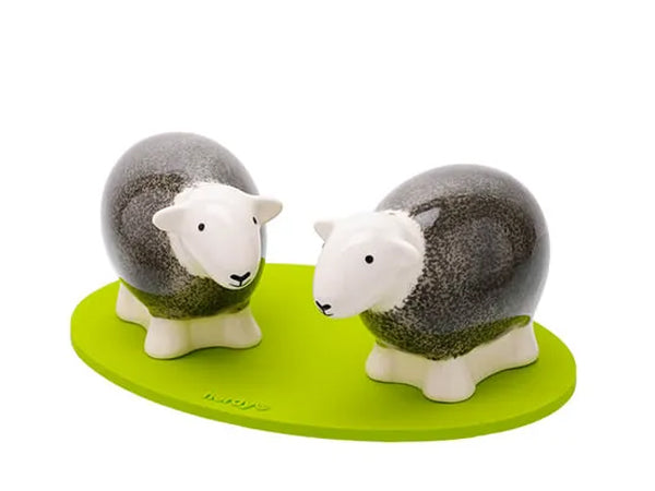 Herdy Sheep Salt & Pepper Pots - Grey