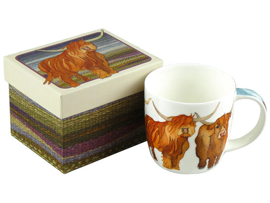 Emma Ball Highland Cows Mug