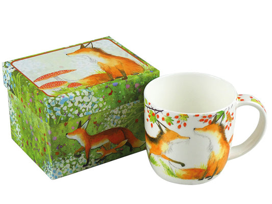 Emma Ball Foxes Mug