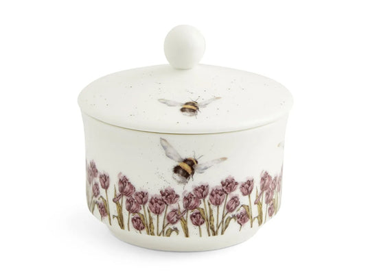 Royal Worcester Wrendale Covered Sugar - Bee